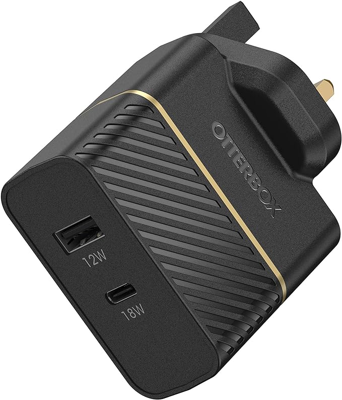 Otterbox Dual Port 30W Usb C 18W Usb A 12W Wall 3 6X Fast Charger Plug Uk Pin“ Premium Quality, Stylish & Durable Protective Case